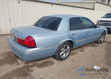 2001 Mercury Grand Marquis Ls из США, поврежденный, VIN 2MEFM75W51X681469